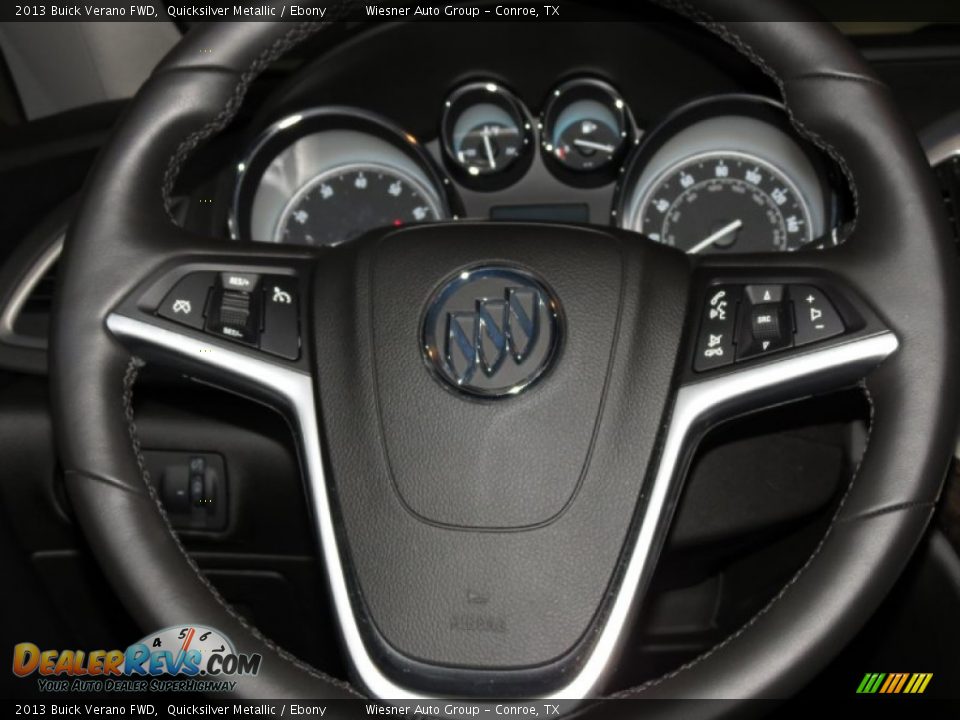 2013 Buick Verano FWD Quicksilver Metallic / Ebony Photo #5