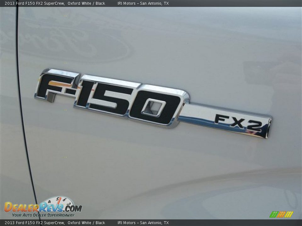 2013 Ford F150 FX2 SuperCrew Oxford White / Black Photo #10