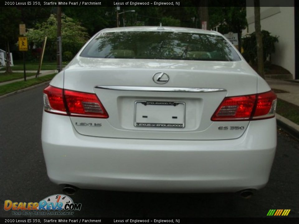 2010 Lexus ES 350 Starfire White Pearl / Parchment Photo #5