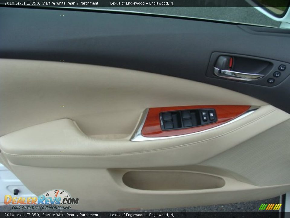 2010 Lexus ES 350 Starfire White Pearl / Parchment Photo #7
