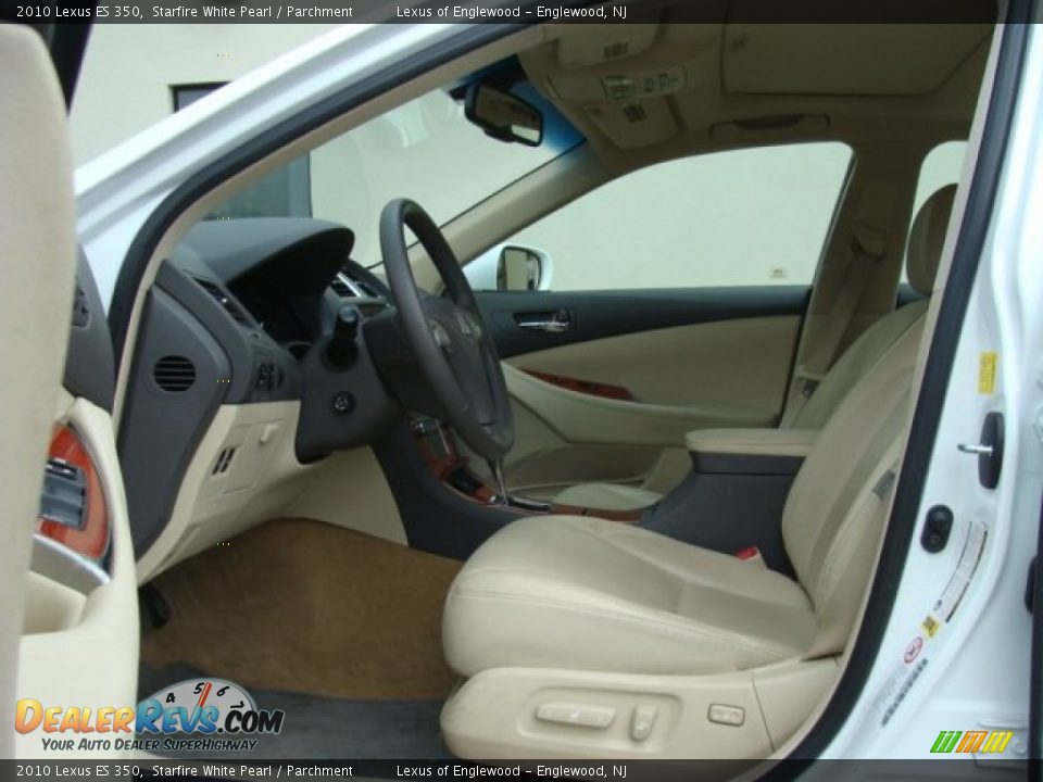 2010 Lexus ES 350 Starfire White Pearl / Parchment Photo #9