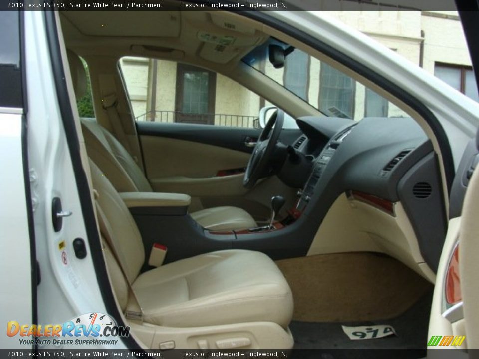 2010 Lexus ES 350 Starfire White Pearl / Parchment Photo #10