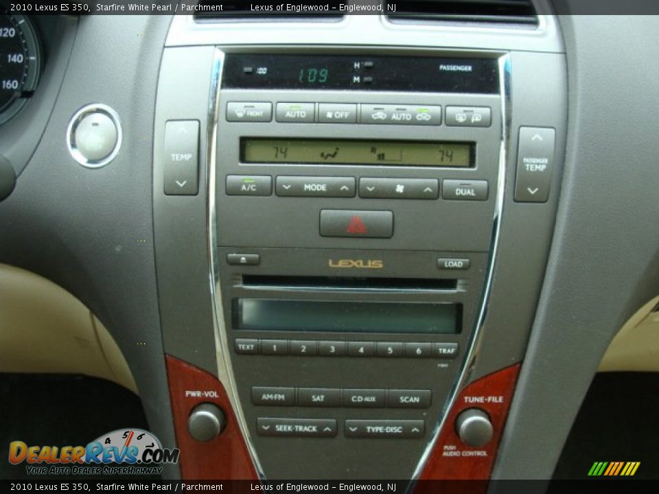 2010 Lexus ES 350 Starfire White Pearl / Parchment Photo #17