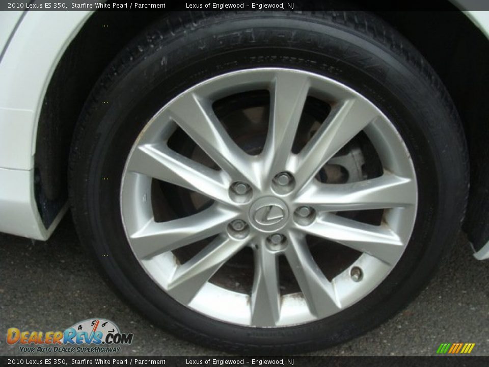 2010 Lexus ES 350 Starfire White Pearl / Parchment Photo #23
