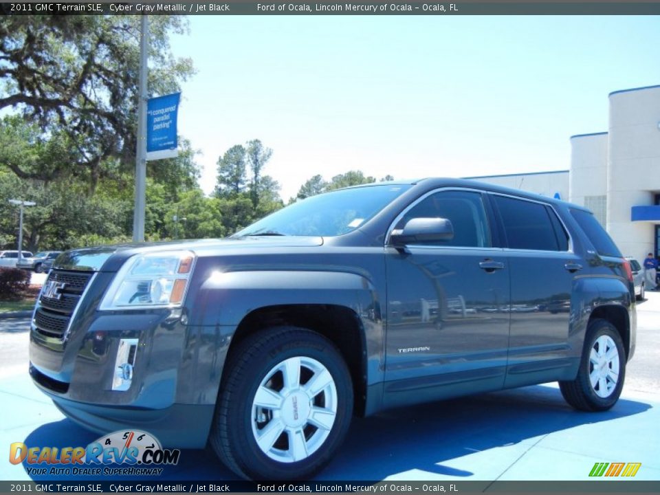 2011 GMC Terrain SLE Cyber Gray Metallic / Jet Black Photo #1