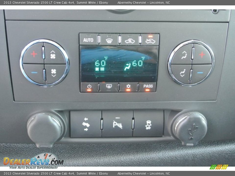 2013 Chevrolet Silverado 1500 LT Crew Cab 4x4 Summit White / Ebony Photo #11