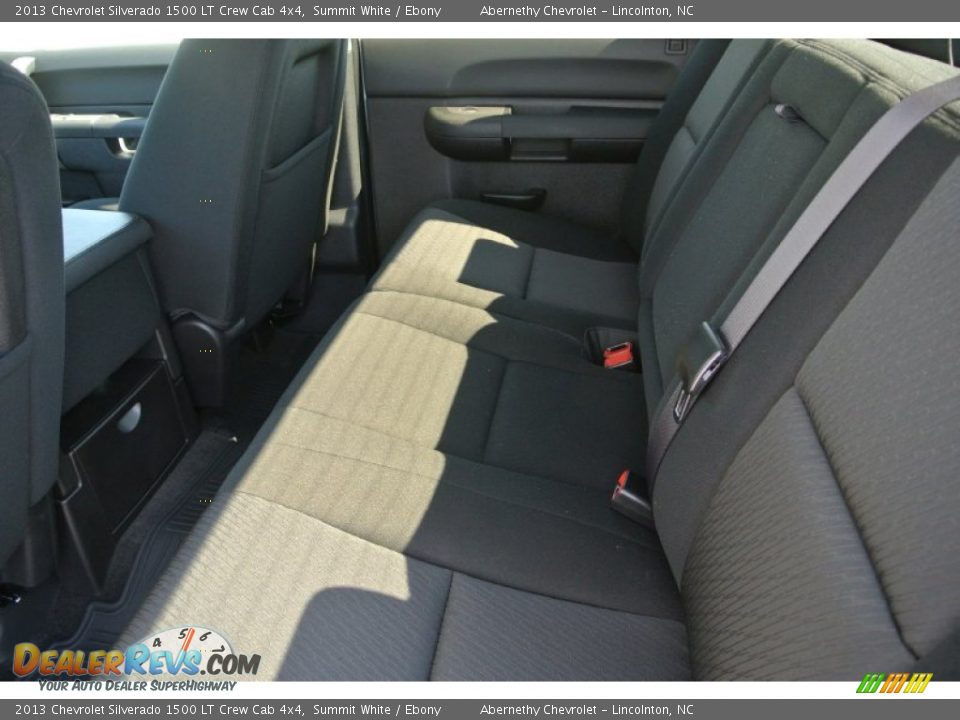 2013 Chevrolet Silverado 1500 LT Crew Cab 4x4 Summit White / Ebony Photo #15