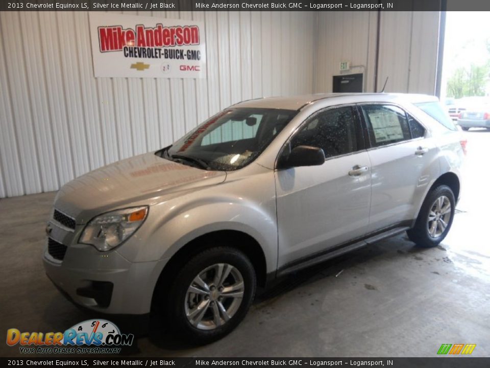 2013 Chevrolet Equinox LS Silver Ice Metallic / Jet Black Photo #1