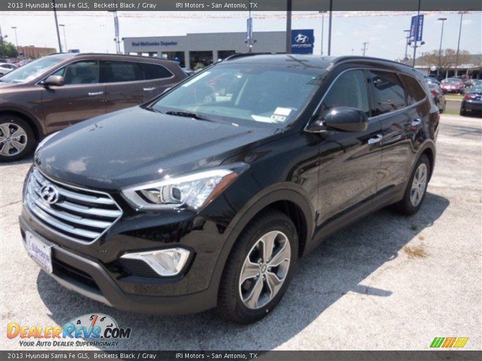 2013 Hyundai Santa Fe GLS Becketts Black / Gray Photo #1