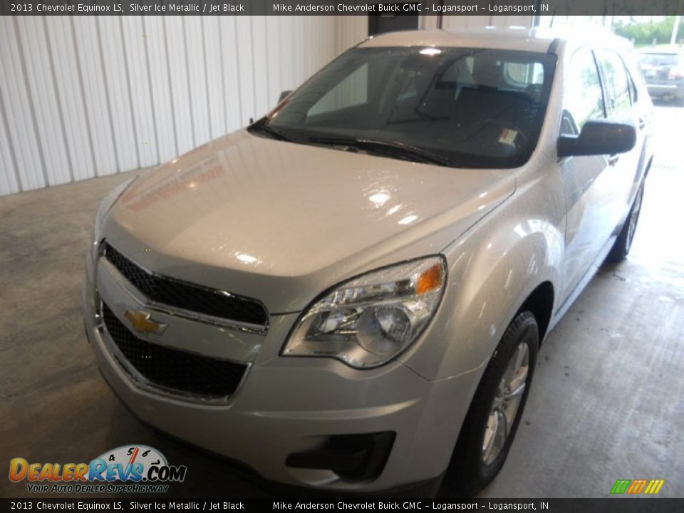 2013 Chevrolet Equinox LS Silver Ice Metallic / Jet Black Photo #2