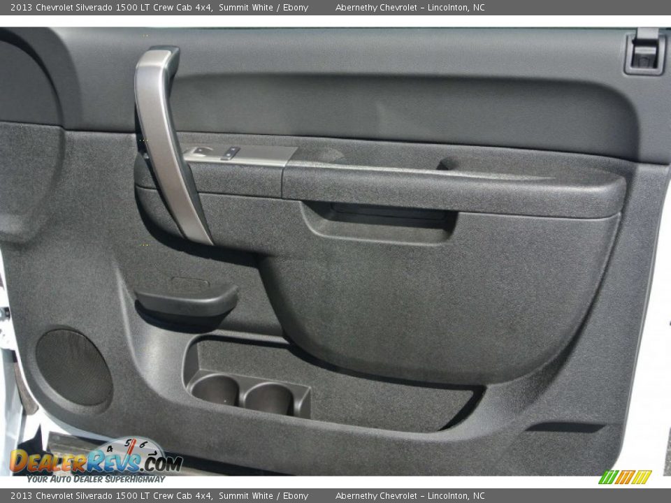 2013 Chevrolet Silverado 1500 LT Crew Cab 4x4 Summit White / Ebony Photo #18