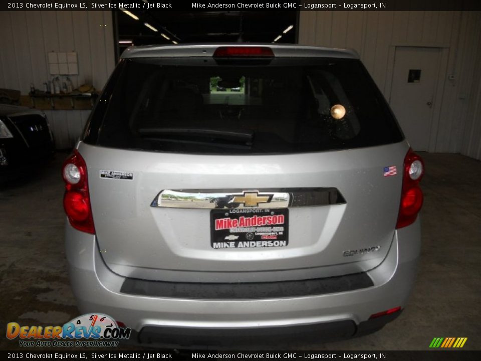 2013 Chevrolet Equinox LS Silver Ice Metallic / Jet Black Photo #3