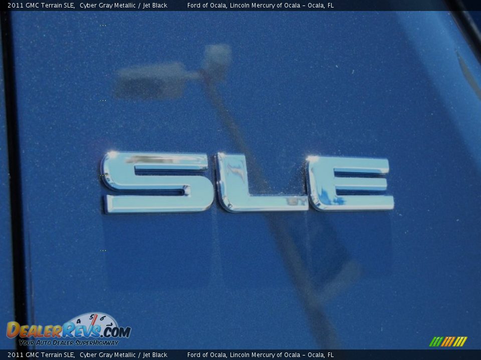 2011 GMC Terrain SLE Cyber Gray Metallic / Jet Black Photo #10