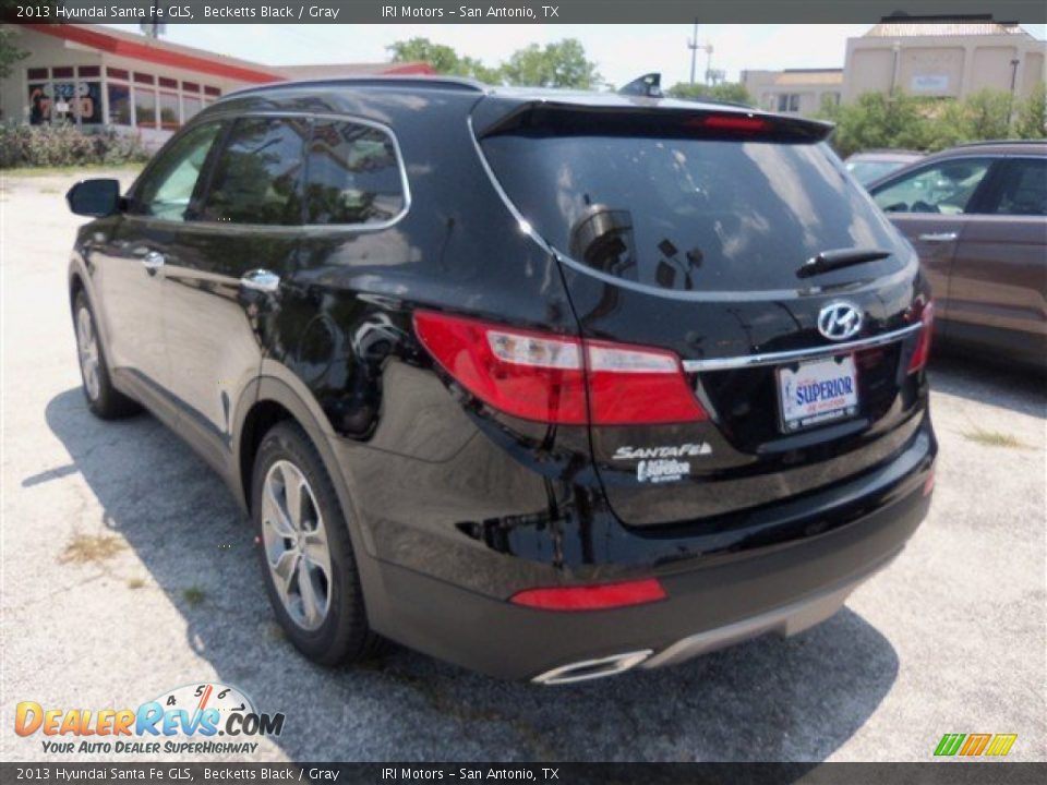 2013 Hyundai Santa Fe GLS Becketts Black / Gray Photo #5
