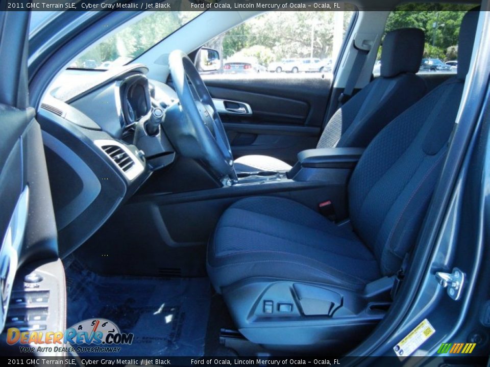 2011 GMC Terrain SLE Cyber Gray Metallic / Jet Black Photo #13
