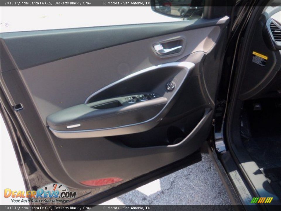 2013 Hyundai Santa Fe GLS Becketts Black / Gray Photo #7