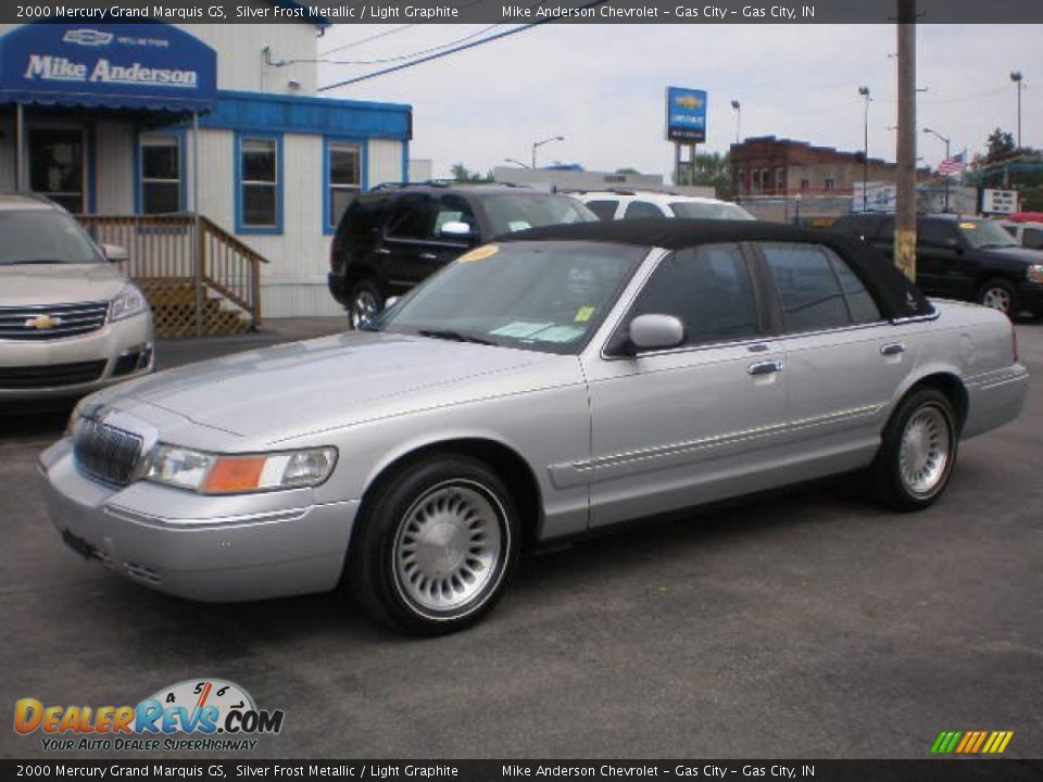 2000 Mercury Grand Marquis GS Silver Frost Metallic / Light Graphite Photo #1