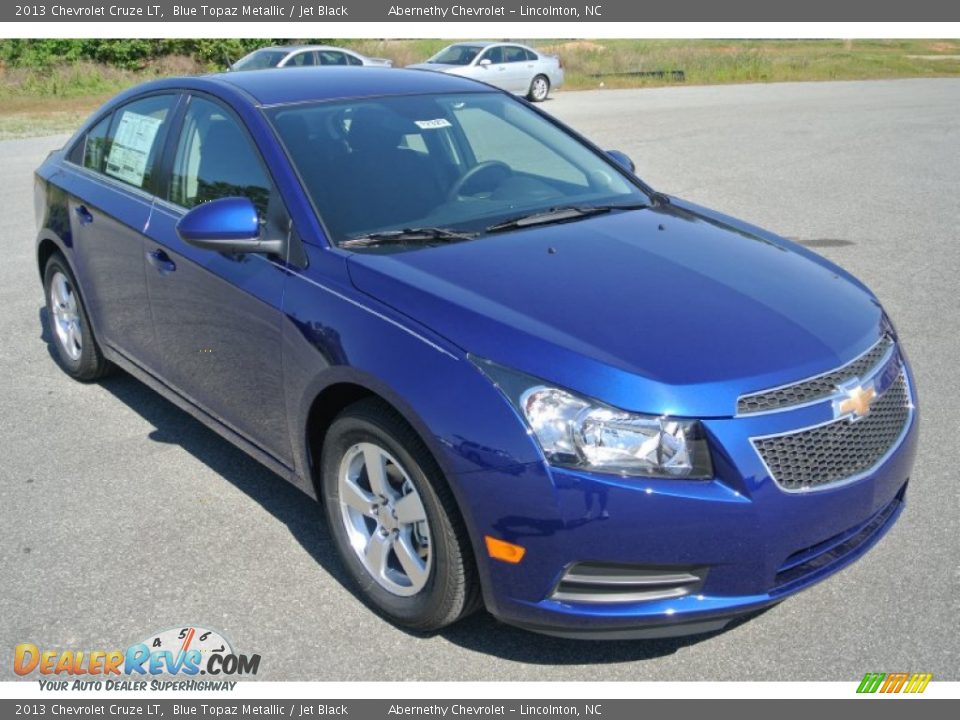 2013 Chevrolet Cruze LT Blue Topaz Metallic / Jet Black Photo #1