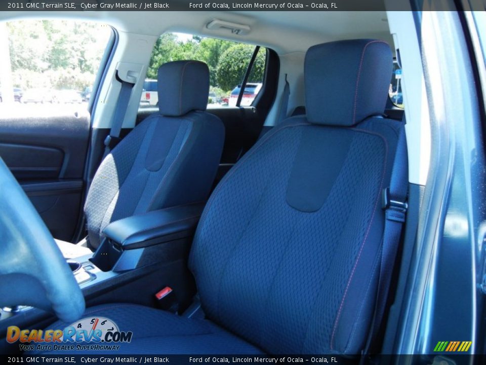 2011 GMC Terrain SLE Cyber Gray Metallic / Jet Black Photo #14