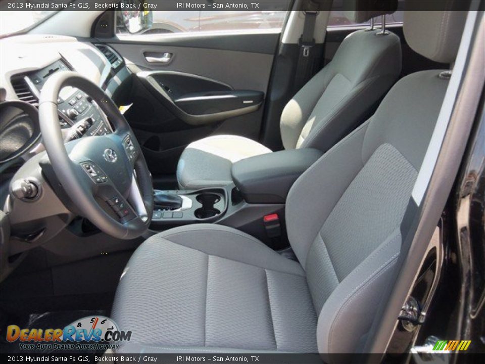 2013 Hyundai Santa Fe GLS Becketts Black / Gray Photo #9
