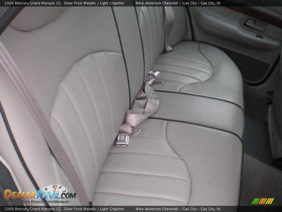 2000 Mercury Grand Marquis GS Silver Frost Metallic / Light Graphite Photo #4