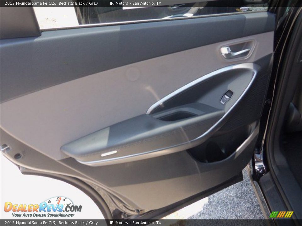 2013 Hyundai Santa Fe GLS Becketts Black / Gray Photo #10