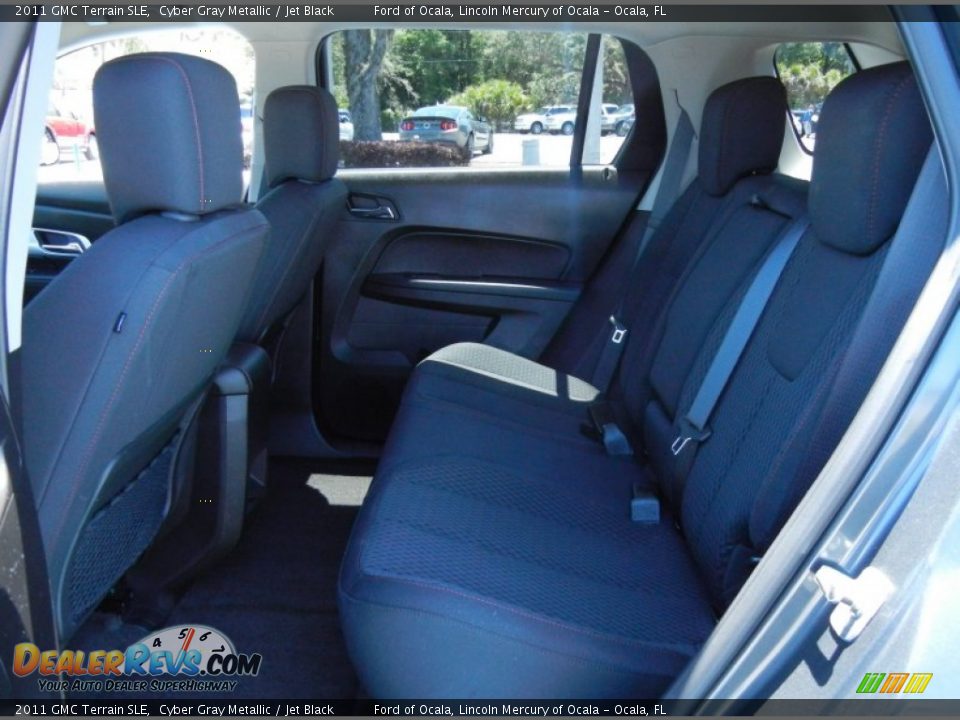 2011 GMC Terrain SLE Cyber Gray Metallic / Jet Black Photo #16