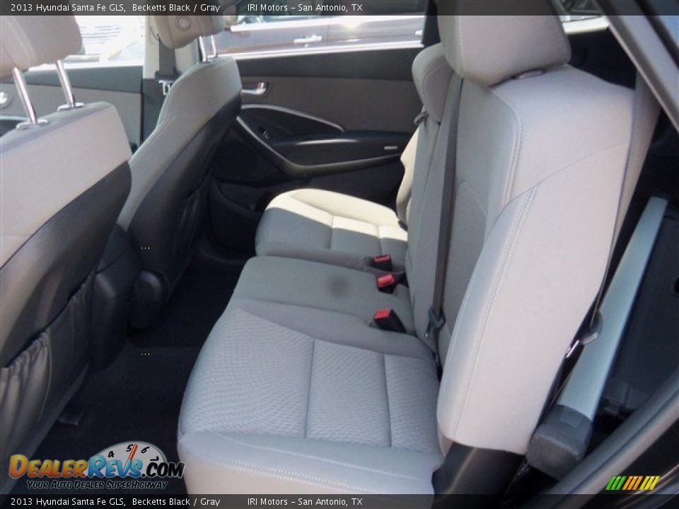 2013 Hyundai Santa Fe GLS Becketts Black / Gray Photo #11