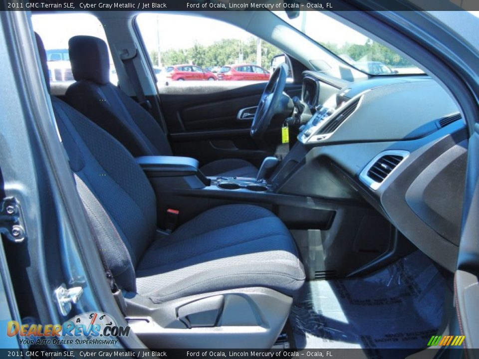 2011 GMC Terrain SLE Cyber Gray Metallic / Jet Black Photo #18