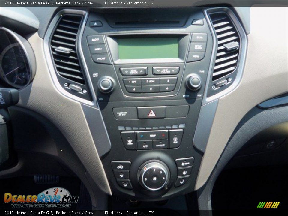 2013 Hyundai Santa Fe GLS Becketts Black / Gray Photo #14