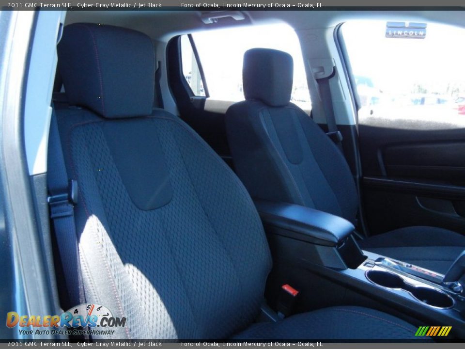 2011 GMC Terrain SLE Cyber Gray Metallic / Jet Black Photo #19