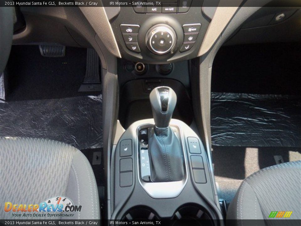 2013 Hyundai Santa Fe GLS Becketts Black / Gray Photo #15