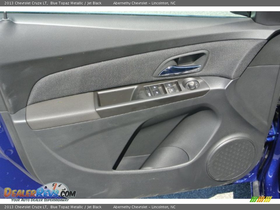 2013 Chevrolet Cruze LT Blue Topaz Metallic / Jet Black Photo #9