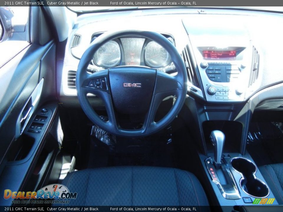2011 GMC Terrain SLE Cyber Gray Metallic / Jet Black Photo #21