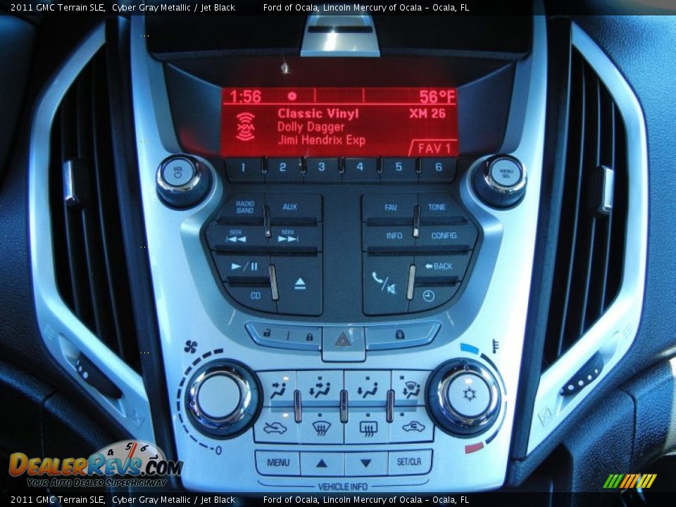 2011 GMC Terrain SLE Cyber Gray Metallic / Jet Black Photo #23