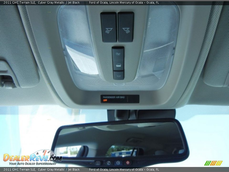 2011 GMC Terrain SLE Cyber Gray Metallic / Jet Black Photo #24