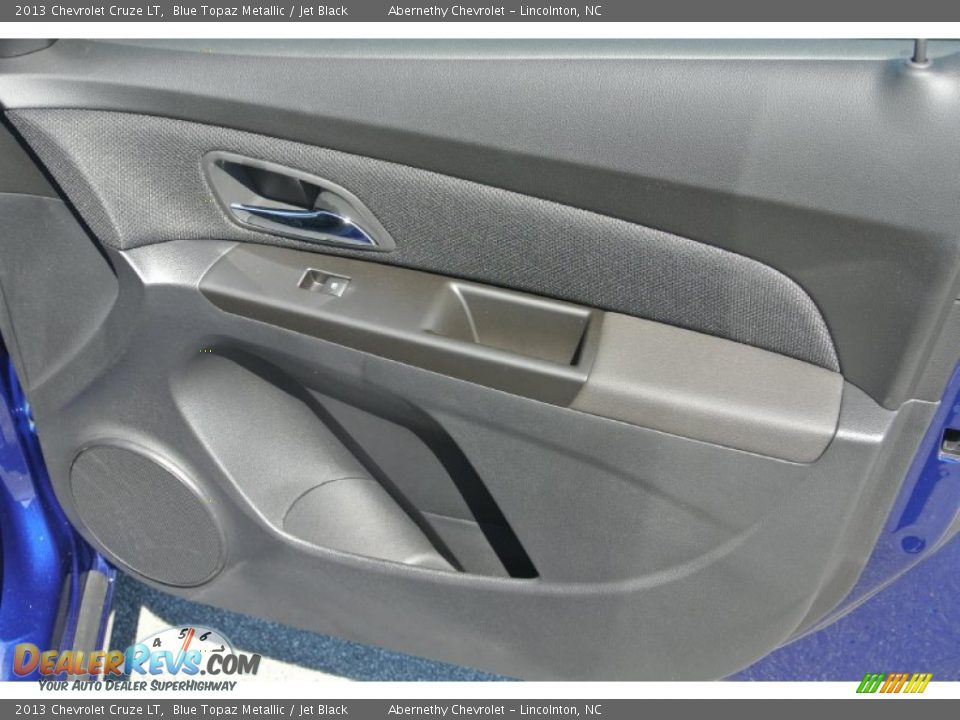 2013 Chevrolet Cruze LT Blue Topaz Metallic / Jet Black Photo #18