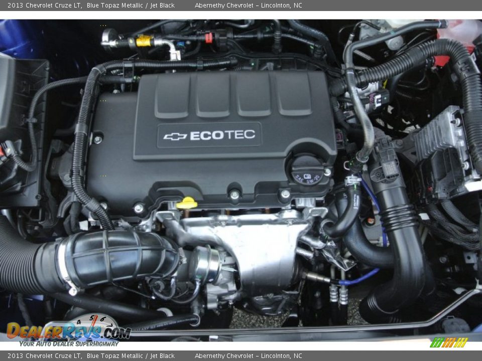 2013 Chevrolet Cruze LT 1.4 Liter DI Turbocharged DOHC 16-Valve VVT 4 Cylinder Engine Photo #20