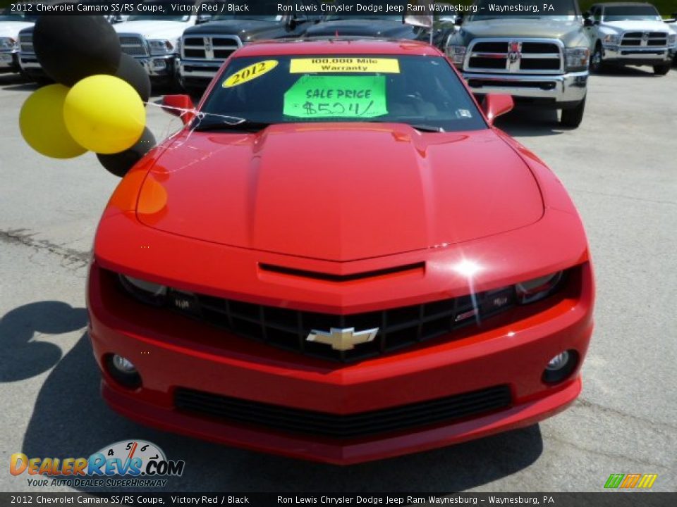 2012 Chevrolet Camaro SS/RS Coupe Victory Red / Black Photo #8