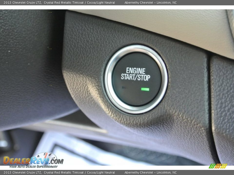 2013 Chevrolet Cruze LTZ Crystal Red Metallic Tintcoat / Cocoa/Light Neutral Photo #14