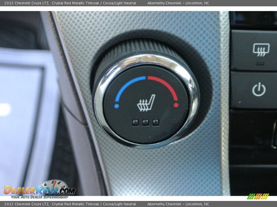 2013 Chevrolet Cruze LTZ Crystal Red Metallic Tintcoat / Cocoa/Light Neutral Photo #15