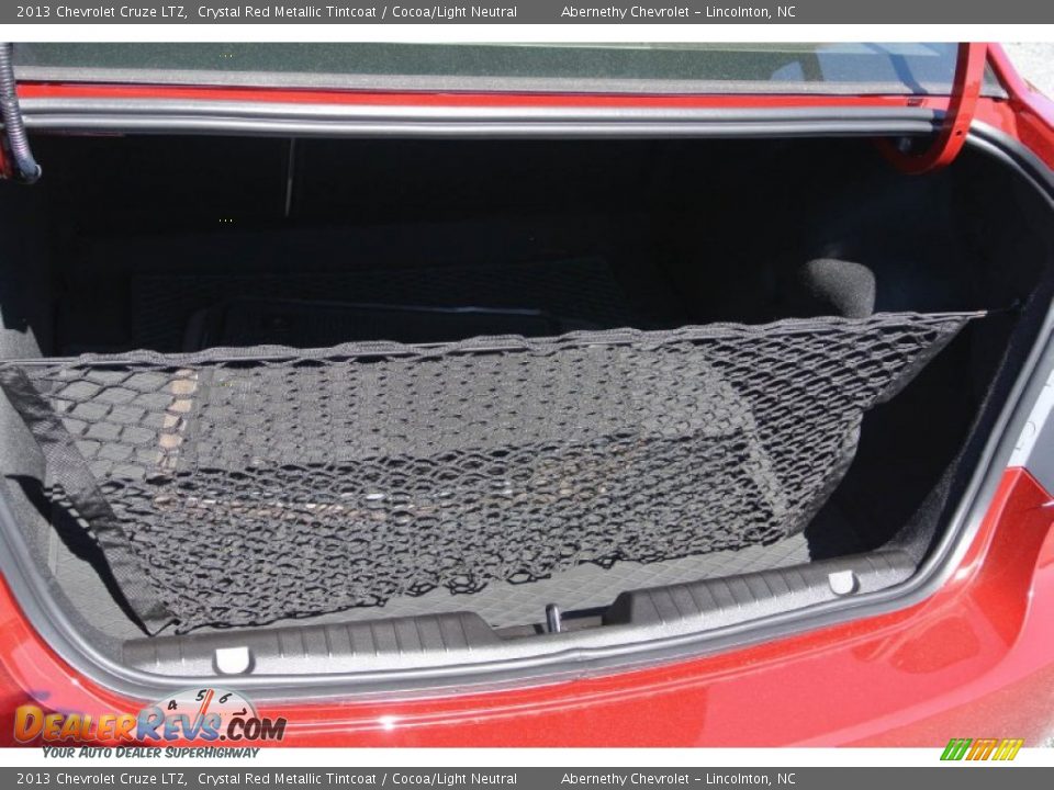 2013 Chevrolet Cruze LTZ Crystal Red Metallic Tintcoat / Cocoa/Light Neutral Photo #18