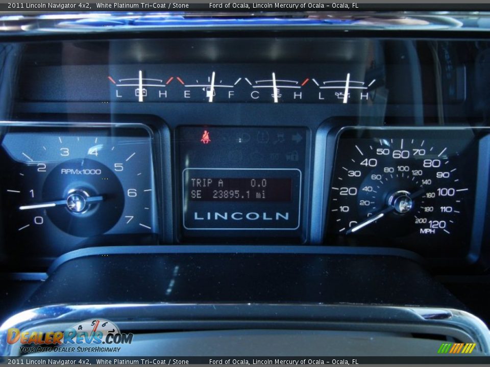 2011 Lincoln Navigator 4x2 Gauges Photo #25