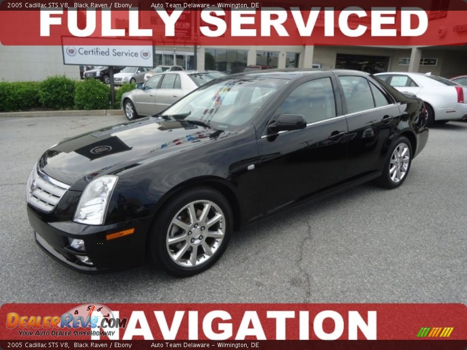 2005 Cadillac STS V8 Black Raven / Ebony Photo #1