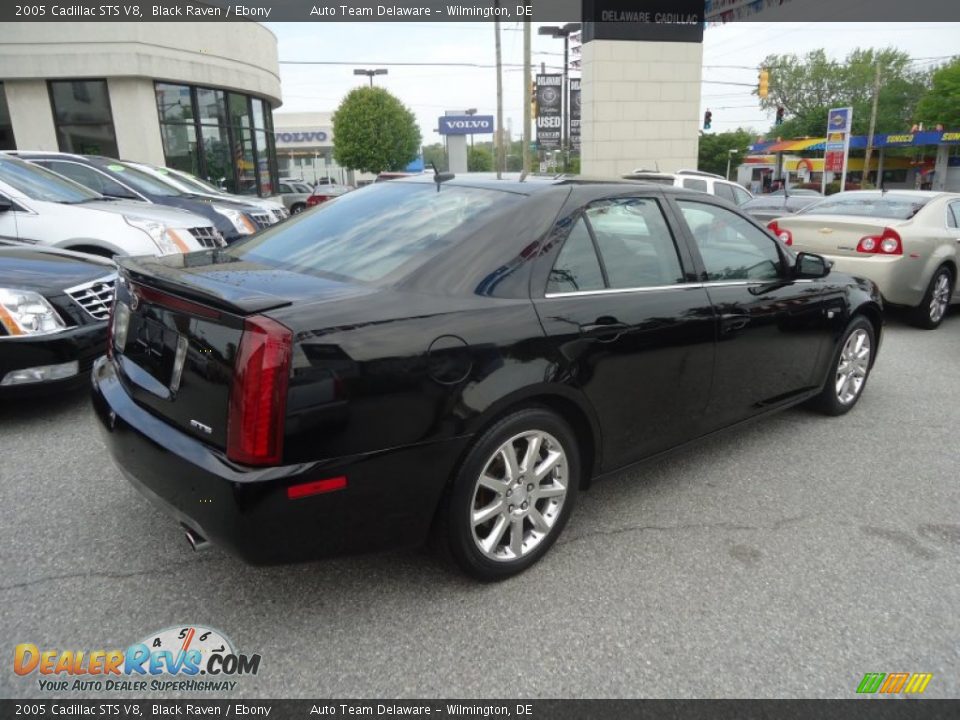 2005 Cadillac STS V8 Black Raven / Ebony Photo #6