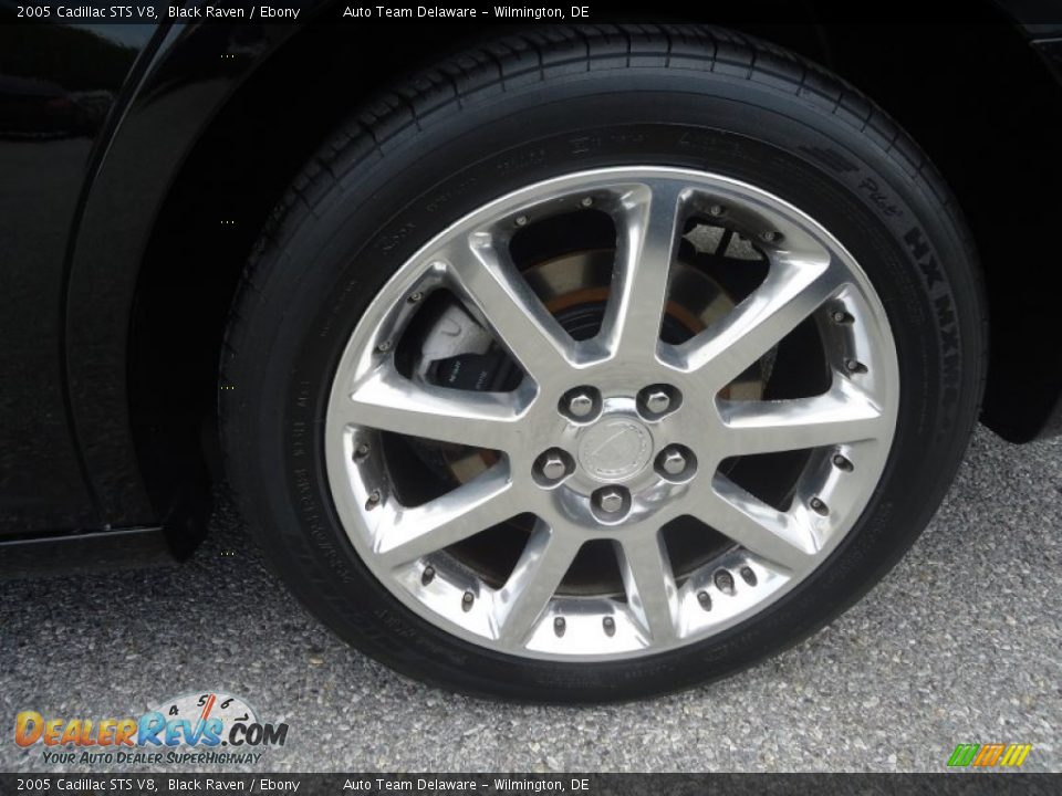 2005 Cadillac STS V8 Black Raven / Ebony Photo #10