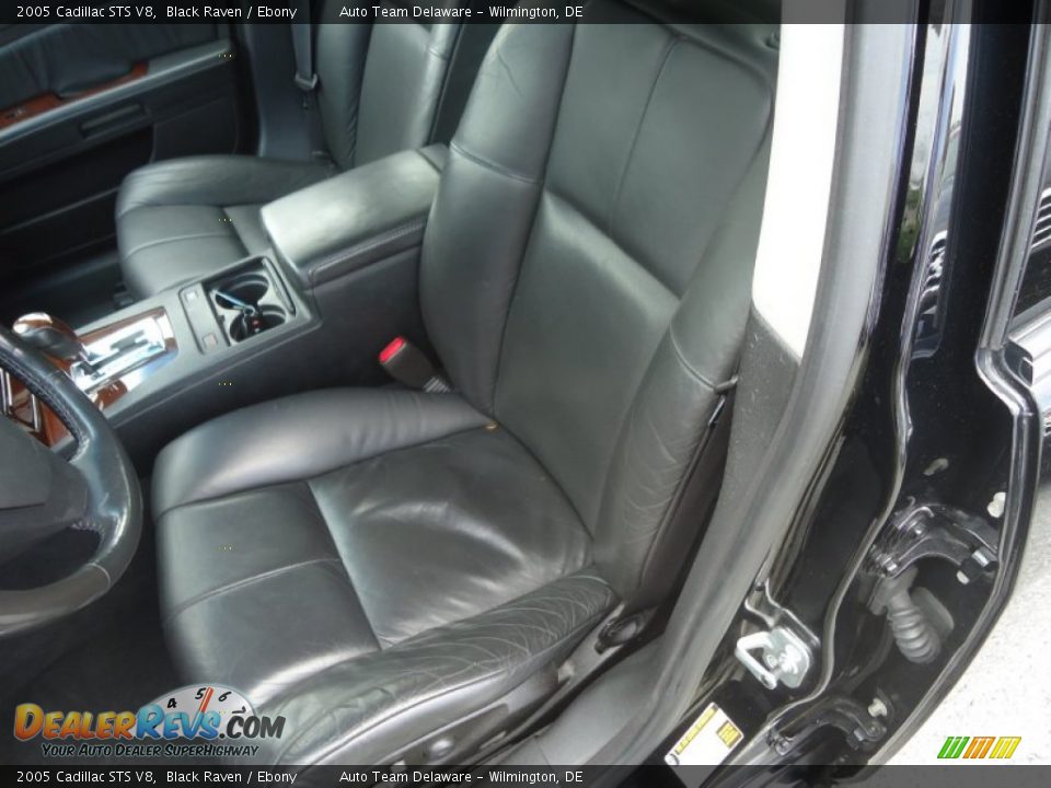 2005 Cadillac STS V8 Black Raven / Ebony Photo #12