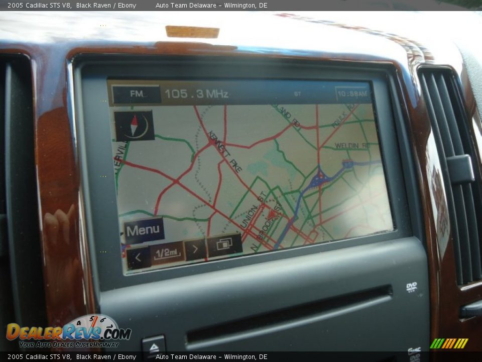 2005 Cadillac STS V8 Black Raven / Ebony Photo #29