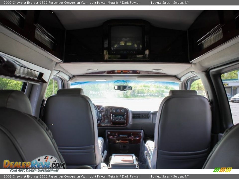 2002 Chevrolet Express 1500 Passenger Conversion Van Light Pewter Metallic / Dark Pewter Photo #18