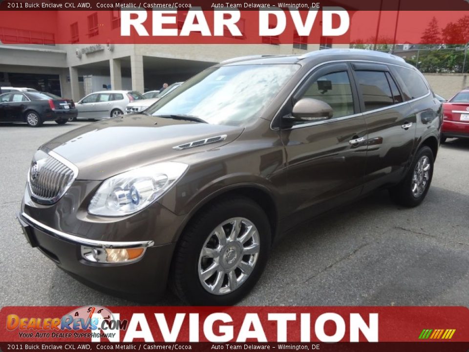 2011 Buick Enclave CXL AWD Cocoa Metallic / Cashmere/Cocoa Photo #1